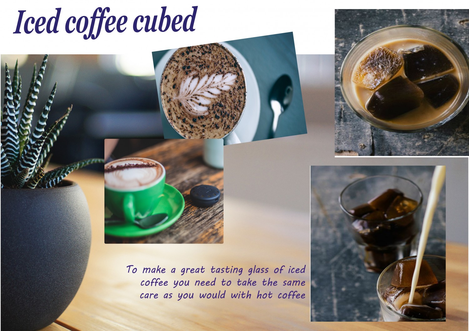 menu coffee