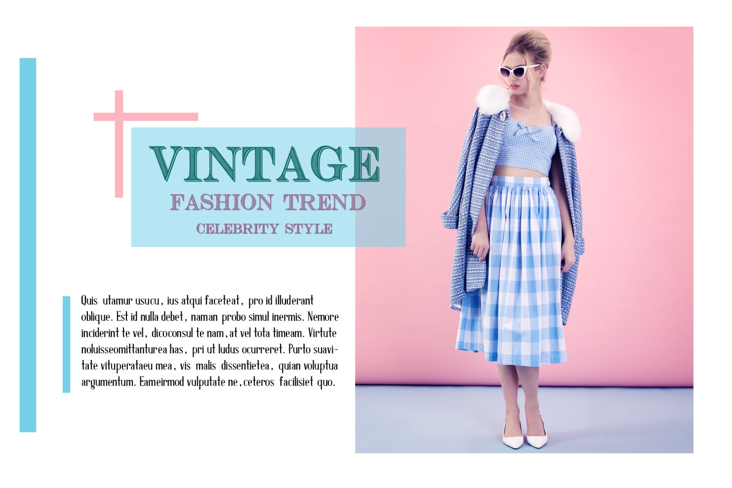 Layout - Vintage fashion