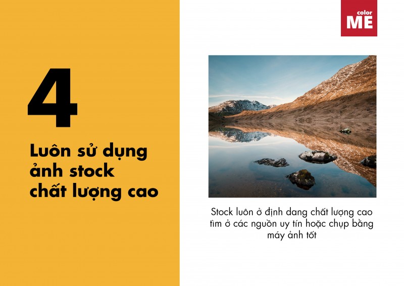Lưu ý khi chọn ảnh stock