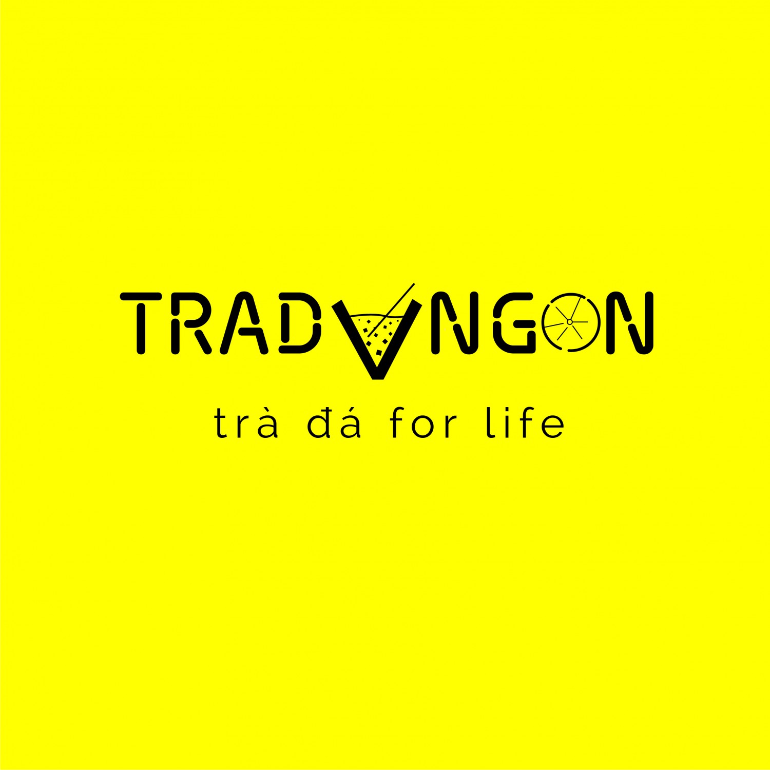 Em nộp bài làm Logo ạ, thương hiệu bán trà đá TRADANGON