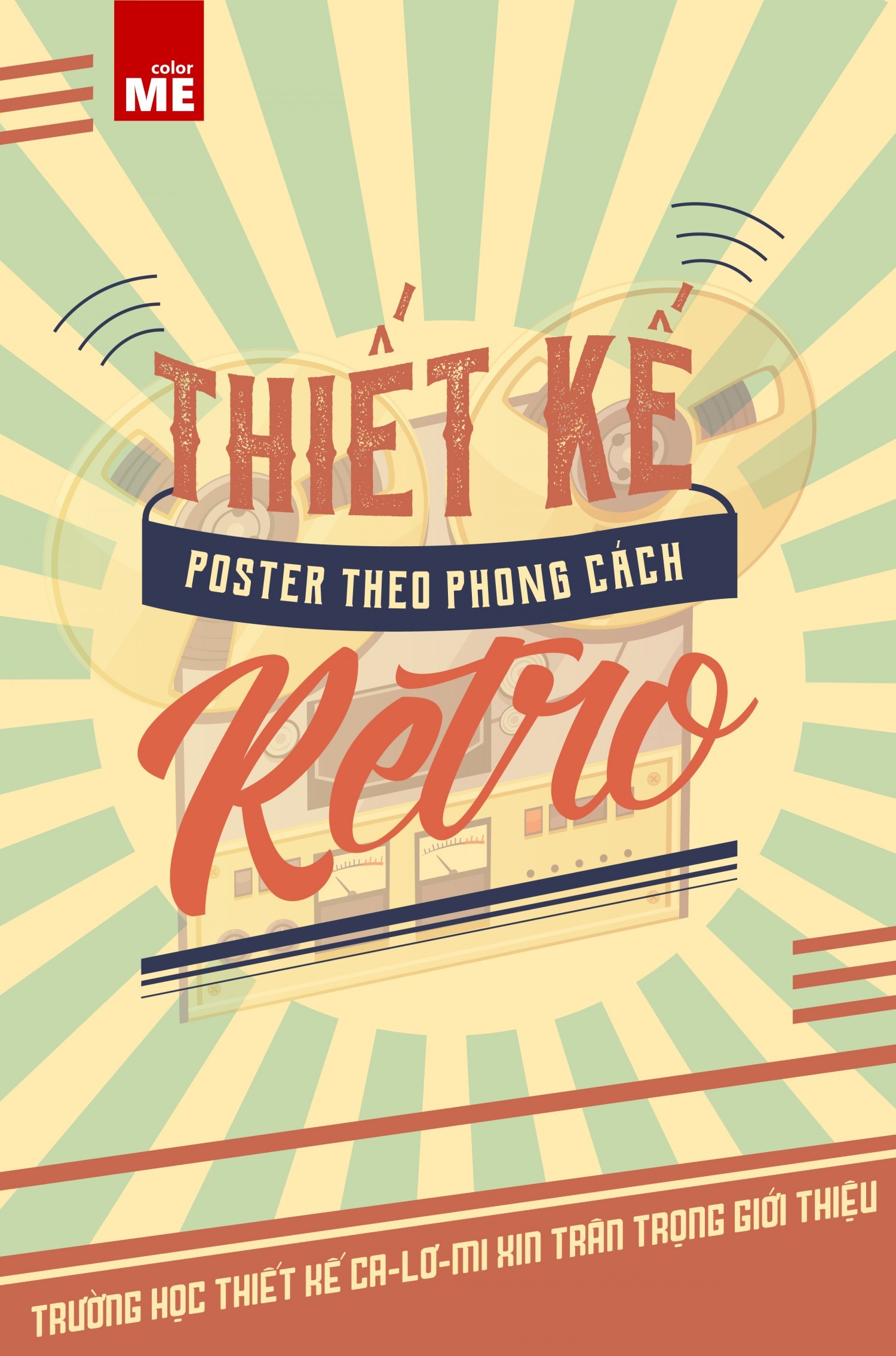 [REVISED] PHẠM KHÁNH HUYỀN - THIẾT KẾ POSTER THEO PHONG CÁCH RETRO