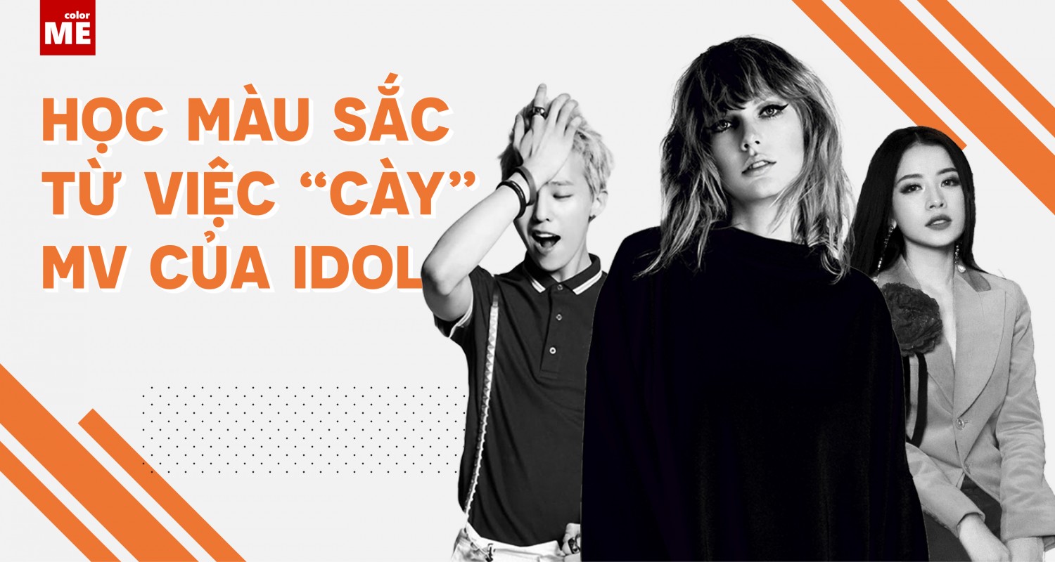 Hoàng hiệp  ·  học màu sắc từ việc   cày   MV của idol