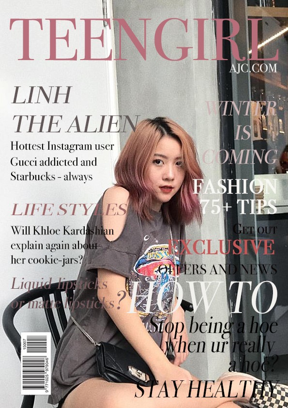 TEENGIRL cover magazine