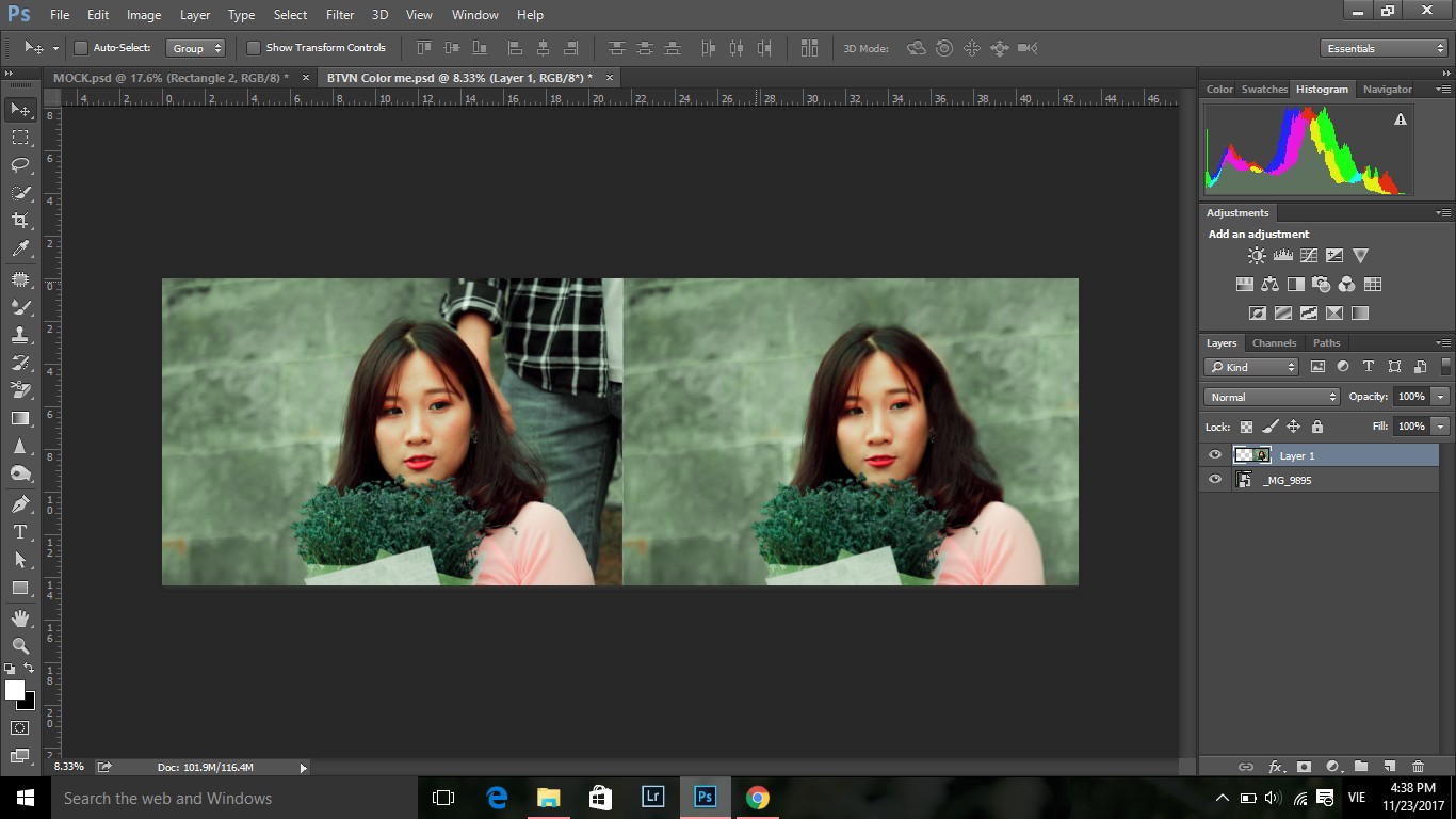 Color me BTVN buổi 5