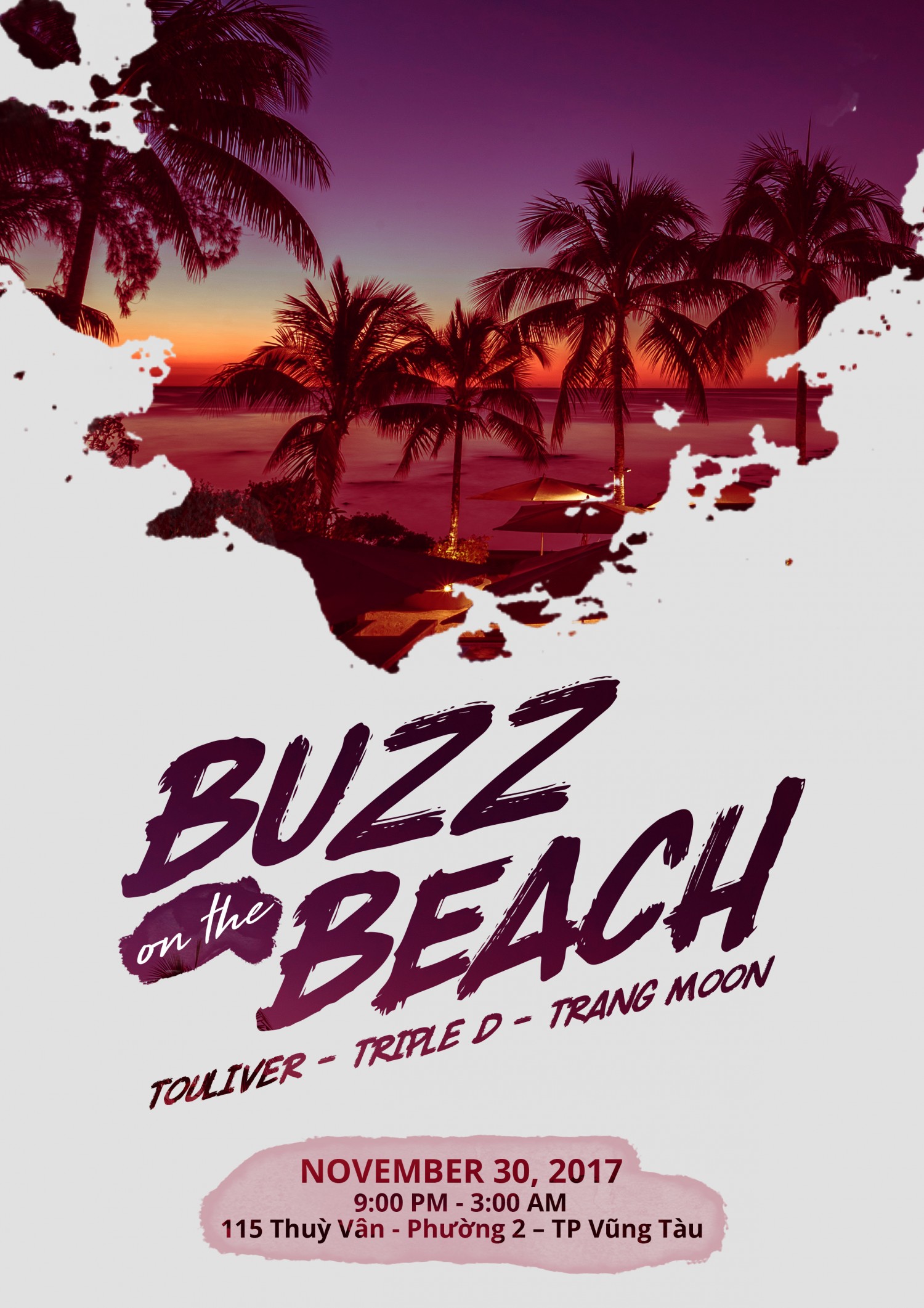 Buzz on the beach