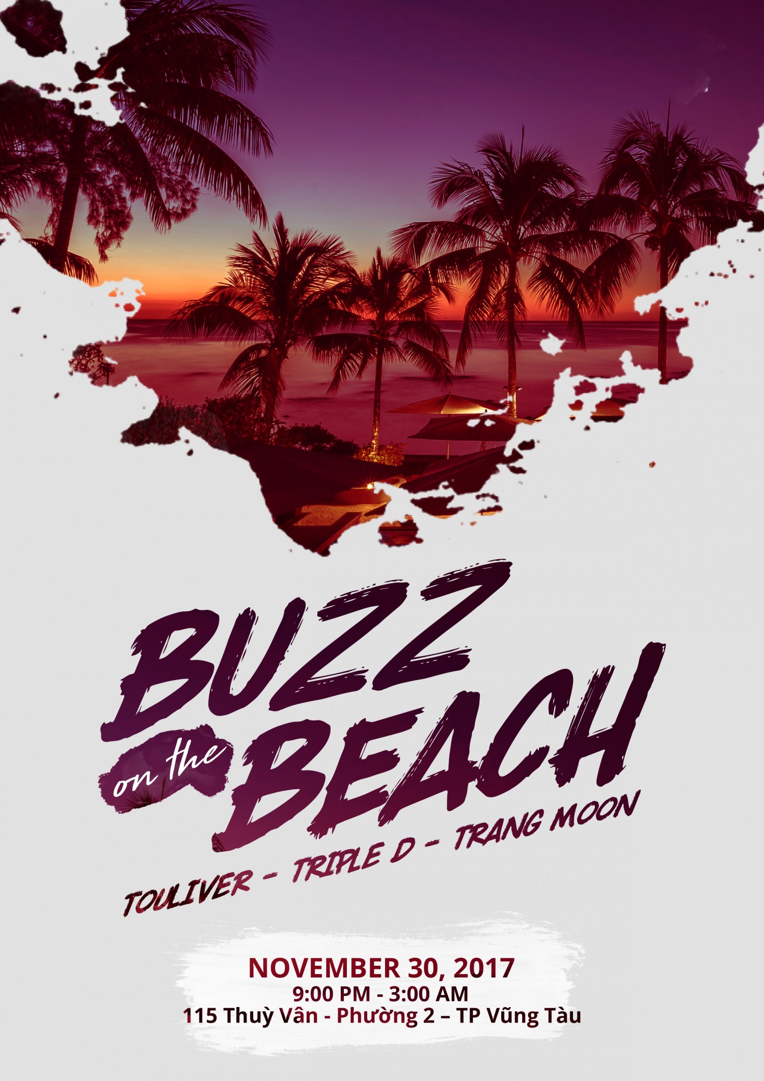 Buzz on the beach