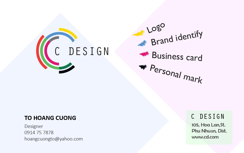 Designer  s business card
