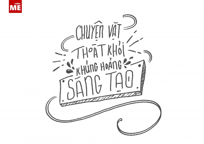 Chuyện vặt thoát khỏi khủng hoảng sáng tạo