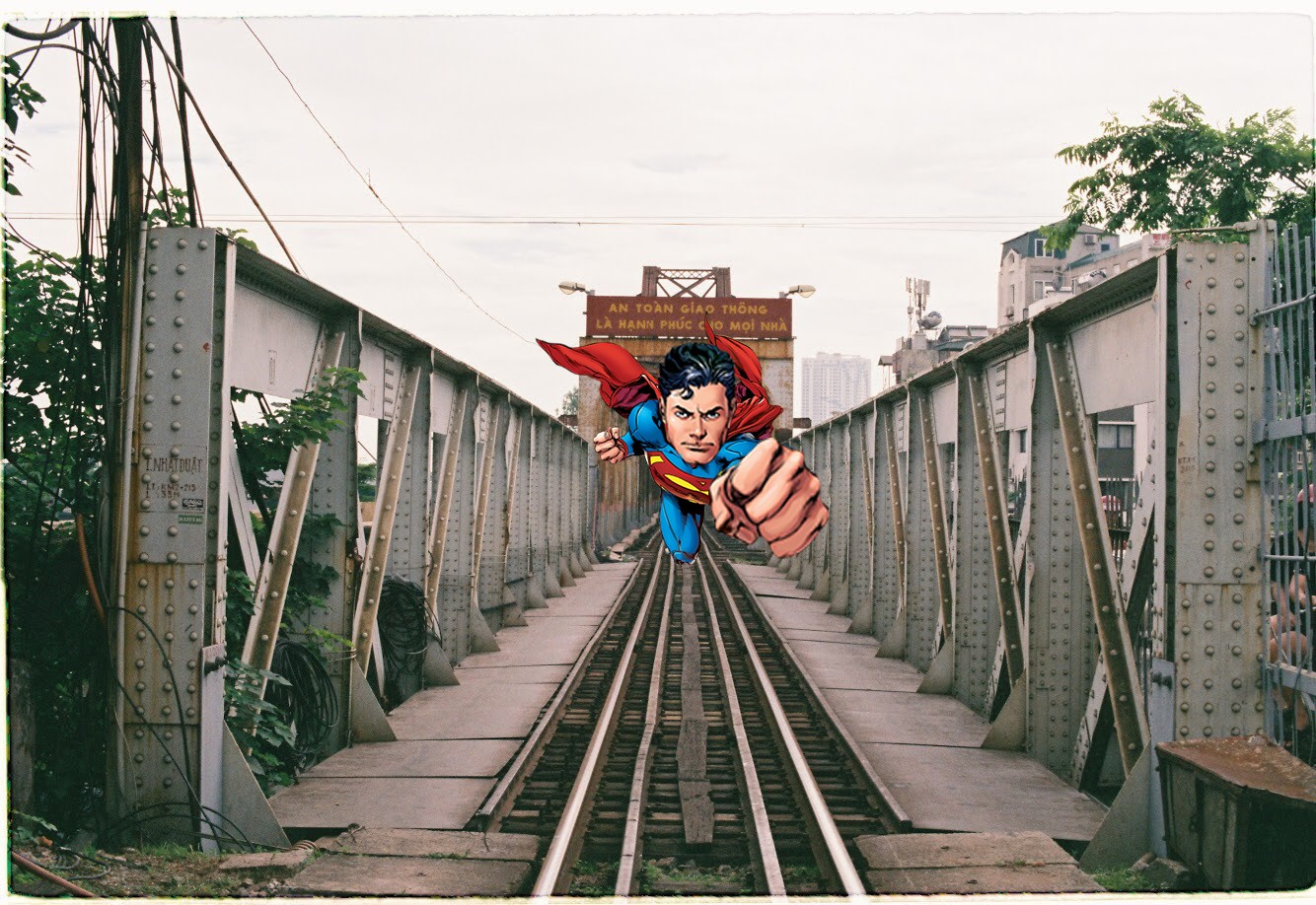 Superman in Hanoi