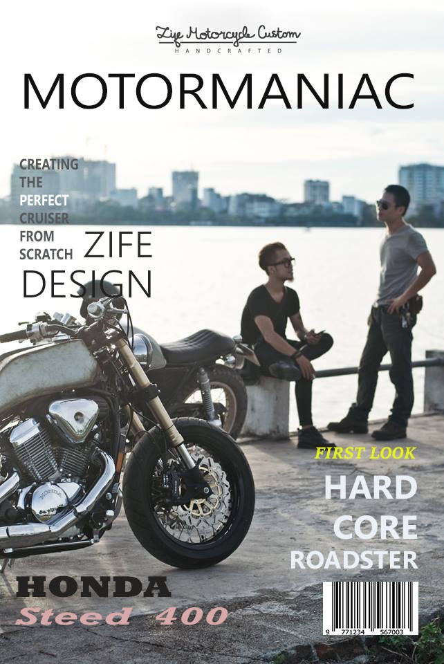 Motormaniac & ZIFE Motorcycle Custom Magazine 