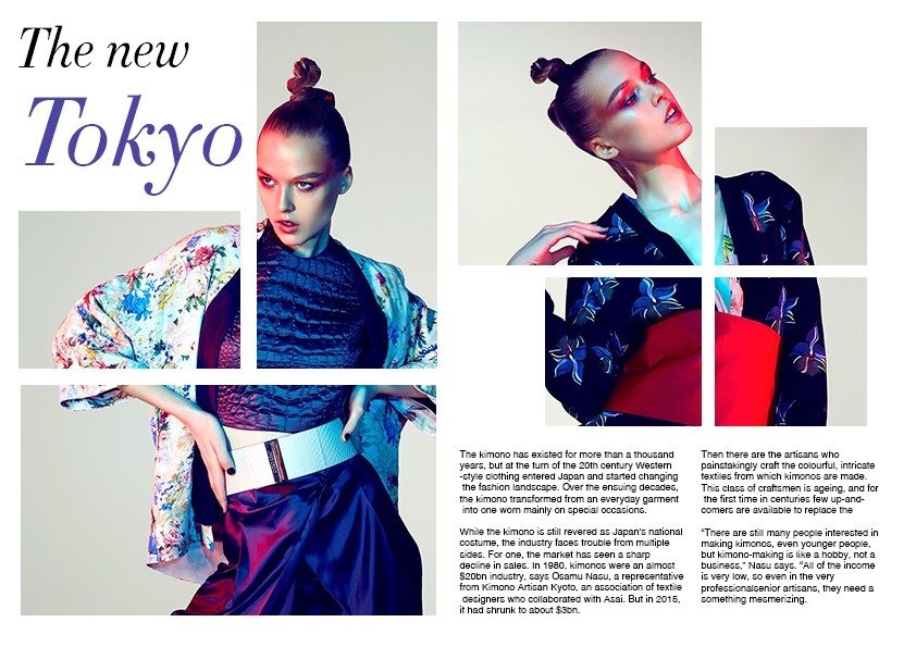 Fashion Magazine  s Layouts