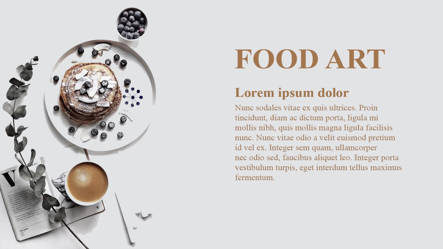 Food  Art Layout   PS 