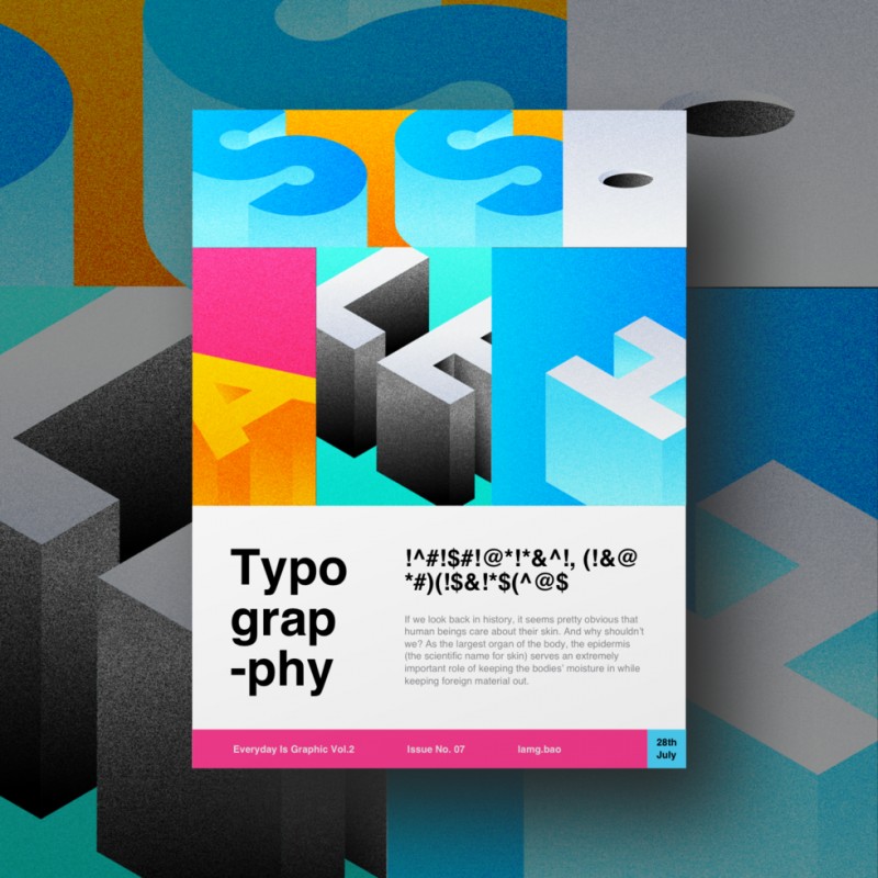 Project everyday is Graphic