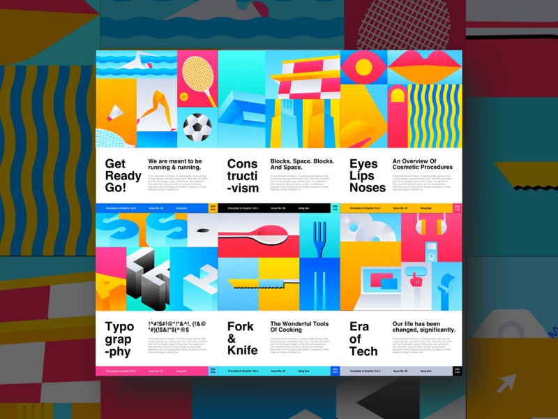 Project everyday is Graphic