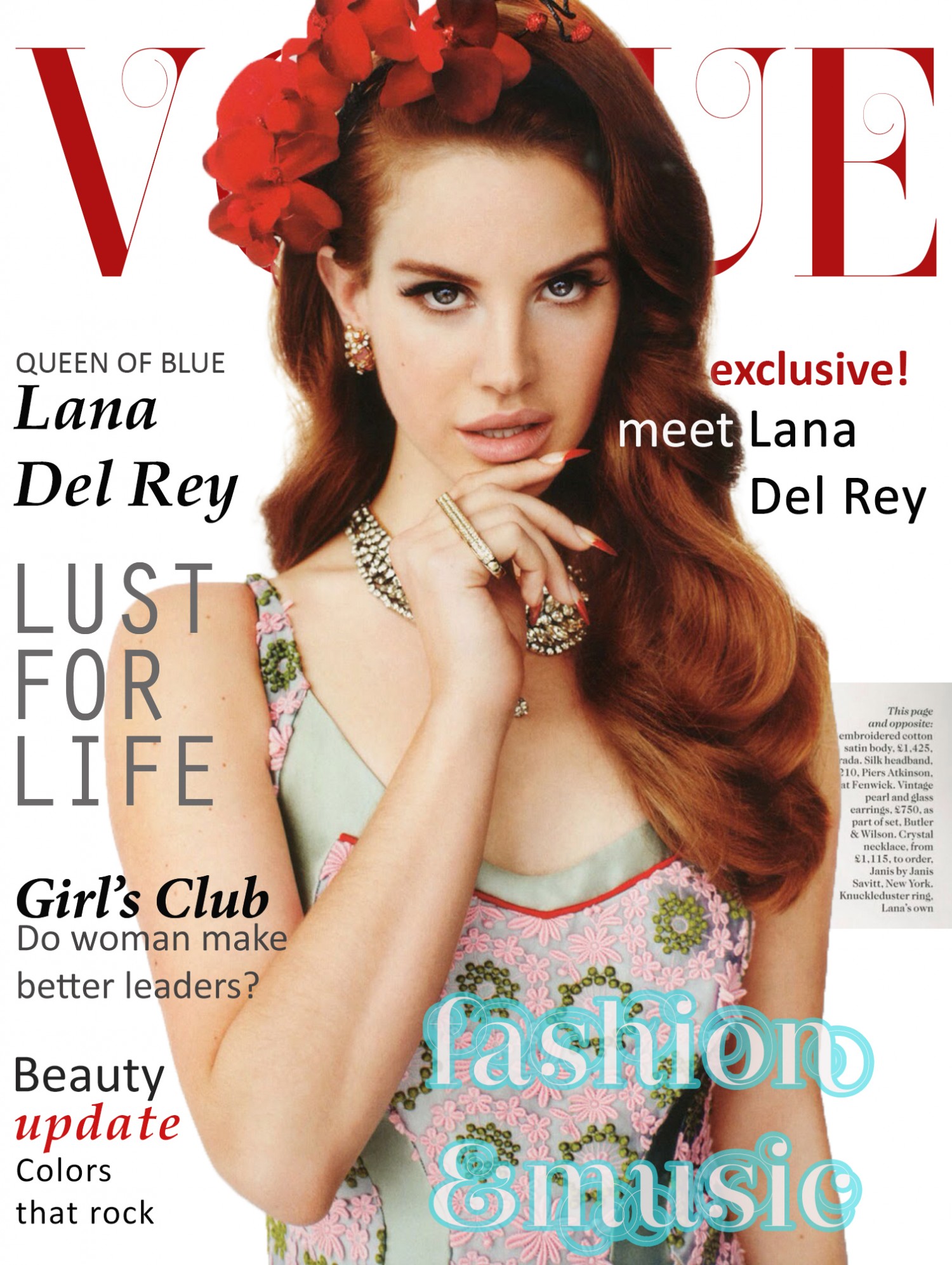 Lana Del Rey Vogue