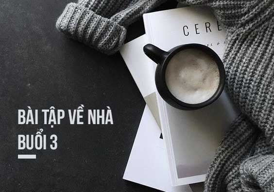 BTVN BUỔI 3