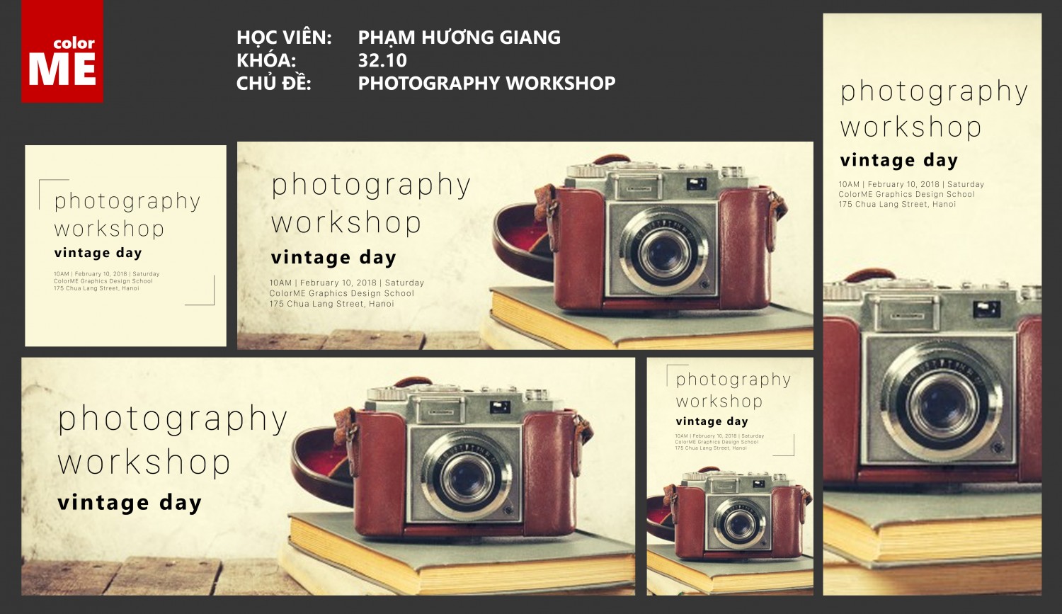 BTCK Photography workshop - PT 32.10 - Hương Giang