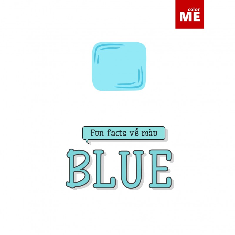Funs fact về màu xanh dương