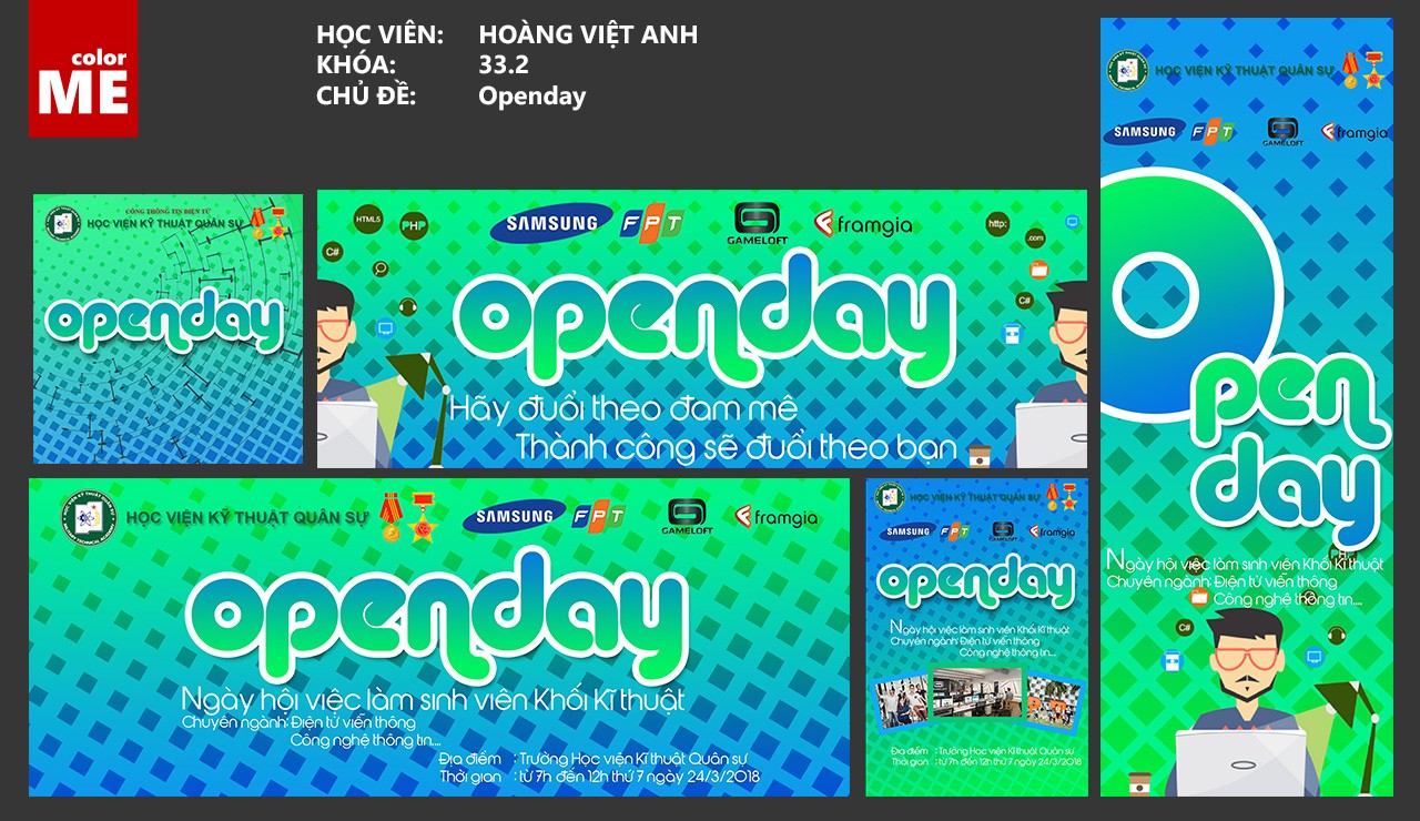 BÀI CUỐI KÌ-Openday ngày hội việc làm sinh viên kĩ thuật -Hoàng Việt Anh-Lớp 33.2