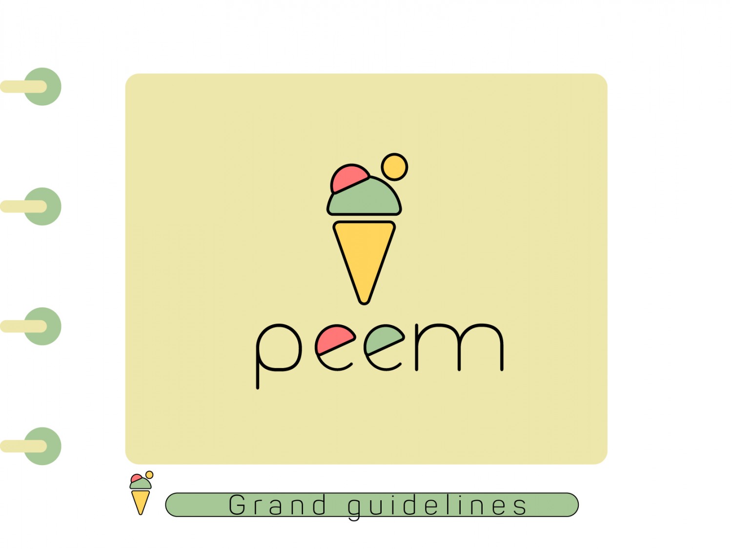 Logo ice cream - peem