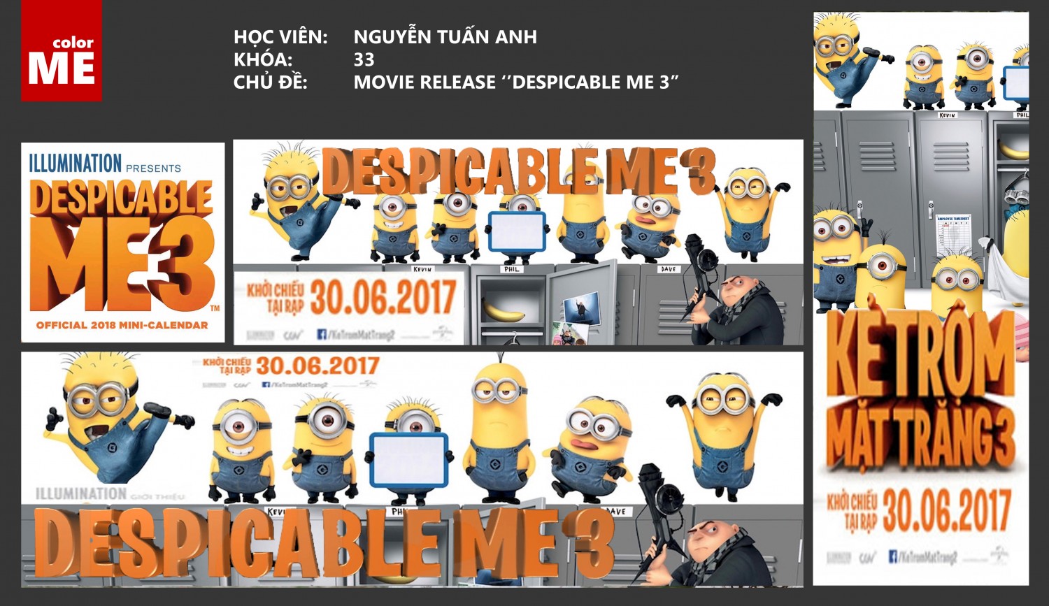 Nguyễn Tuấn Anh  pt 33.10  movie release     despicable me 3    