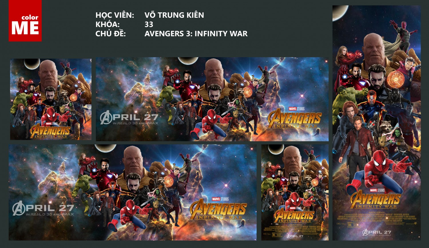 VÕ TRUNG KIÊN - LỚP PS 33.6 - AVENGERS 3: INFINITY WAR