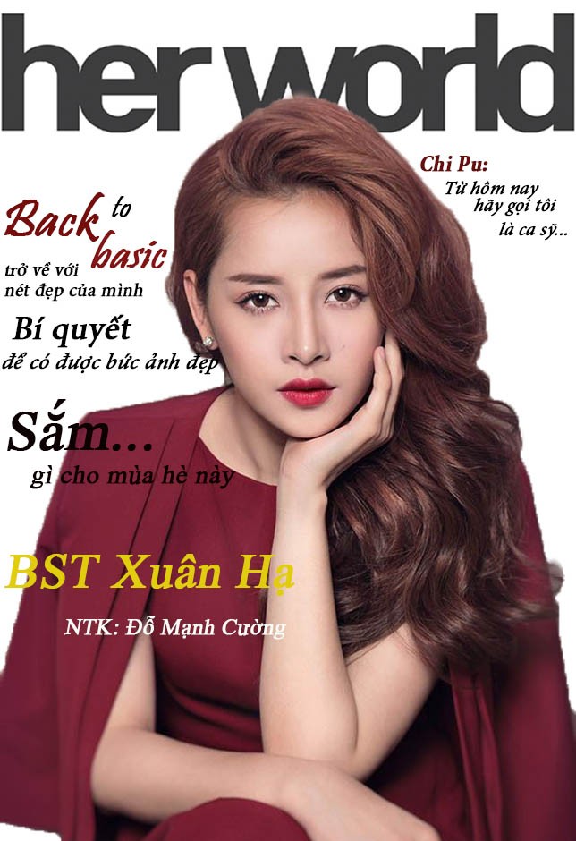 Thiết kế bìa tạp chí 