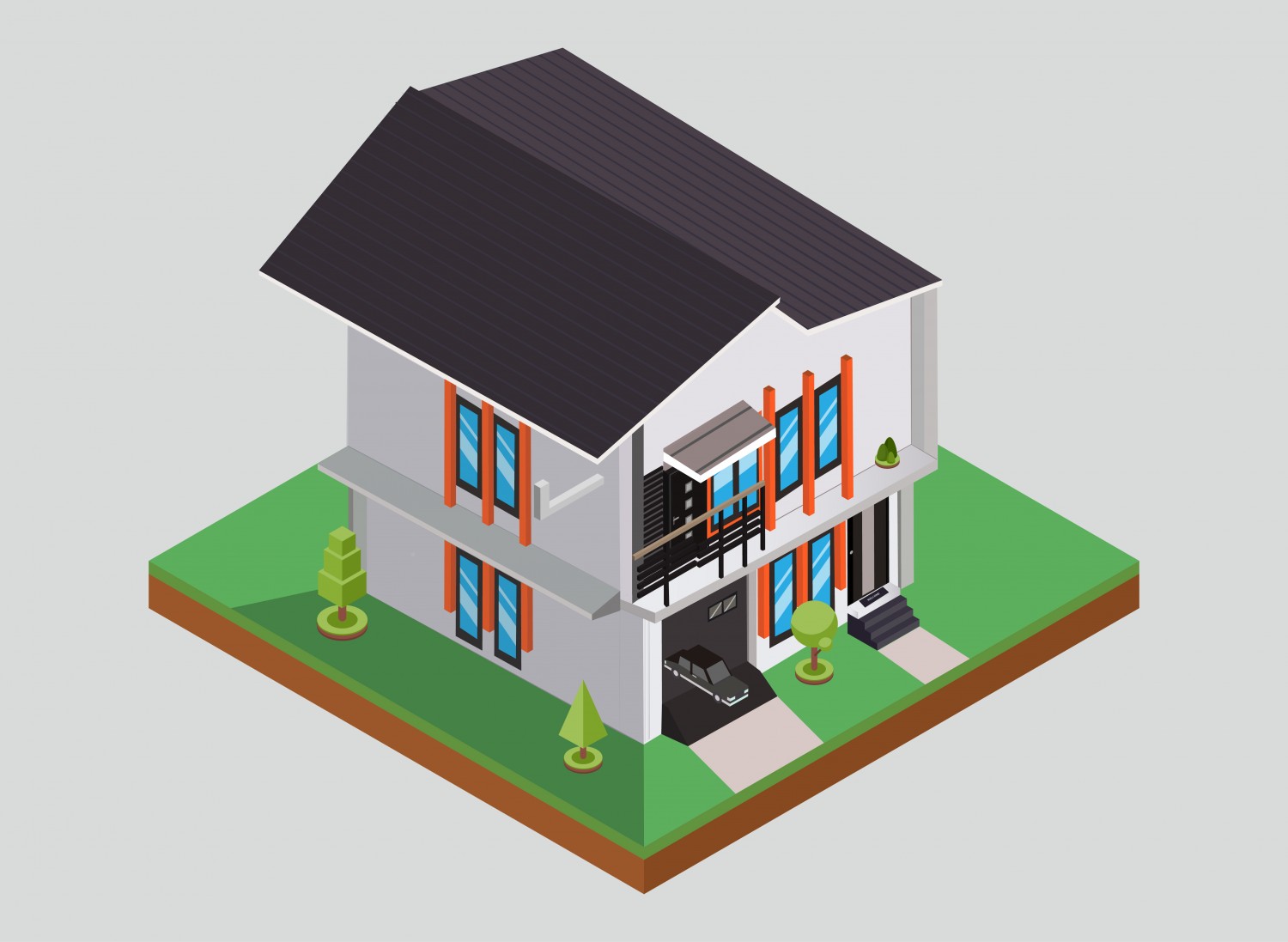 Isometric House 