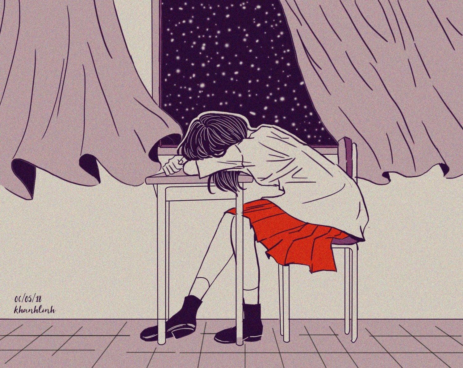 A starry night
