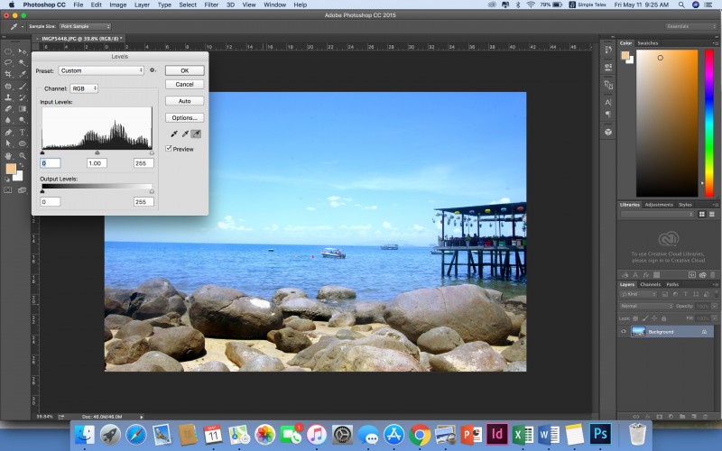 2 bước đơn giản chỉnh màu lung linh trong Photoshop