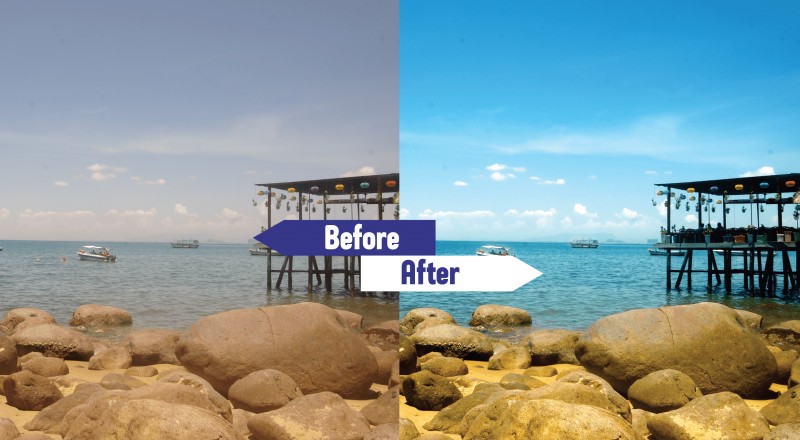 2 bước đơn giản chỉnh màu lung linh trong Photoshop