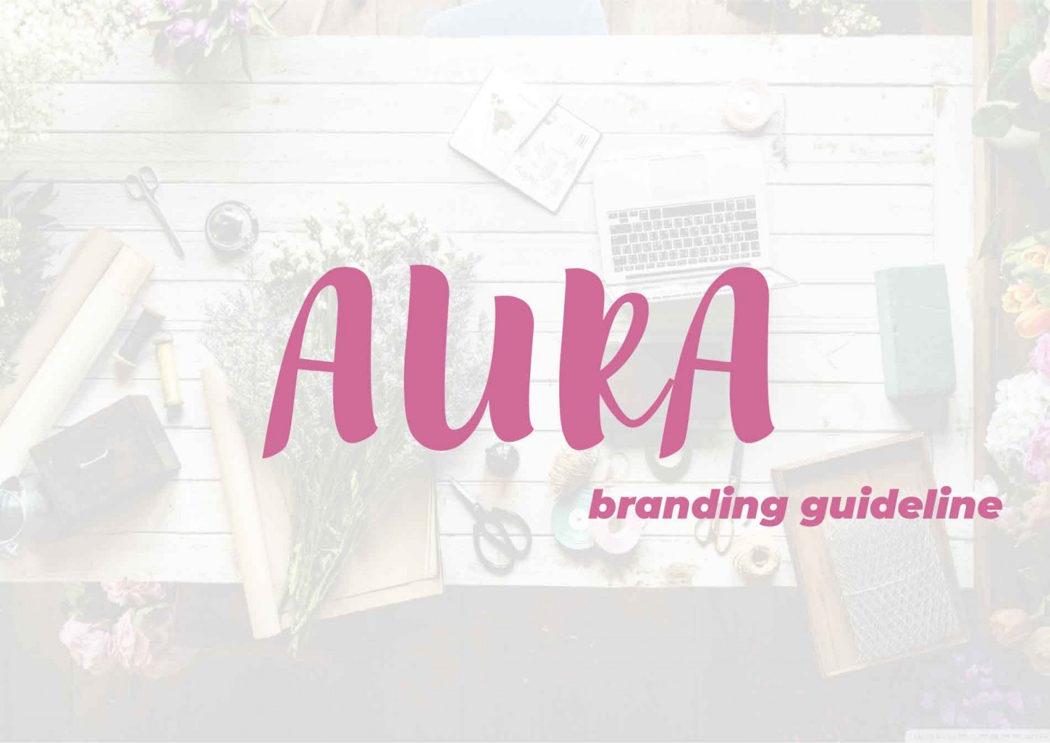 Bộ nhận diện thương hiệu Aura 