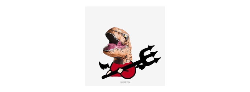 thân chibi đầu t rex:v