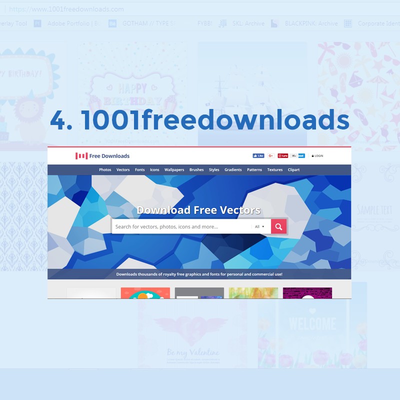 8 Website cung cấp vector miễn phí cho Designer