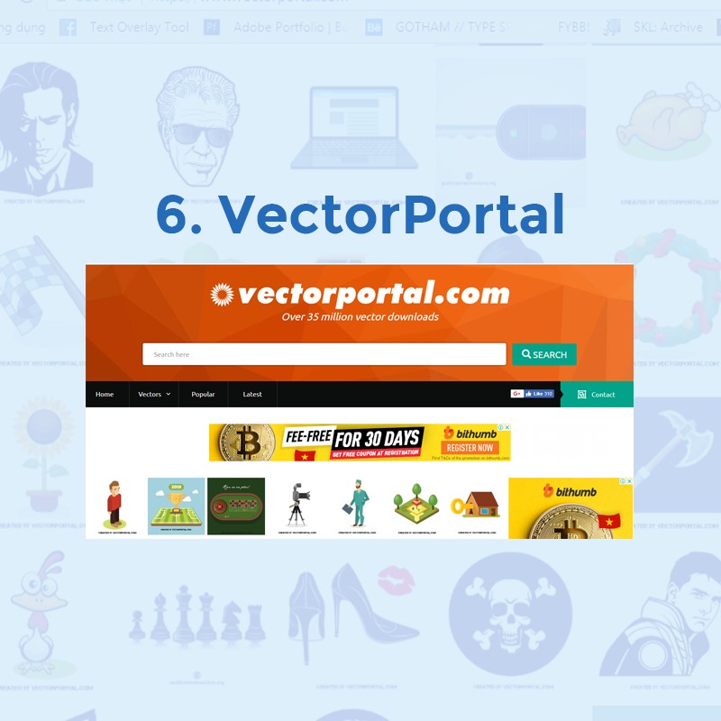 8 Website cung cấp vector miễn phí cho Designer