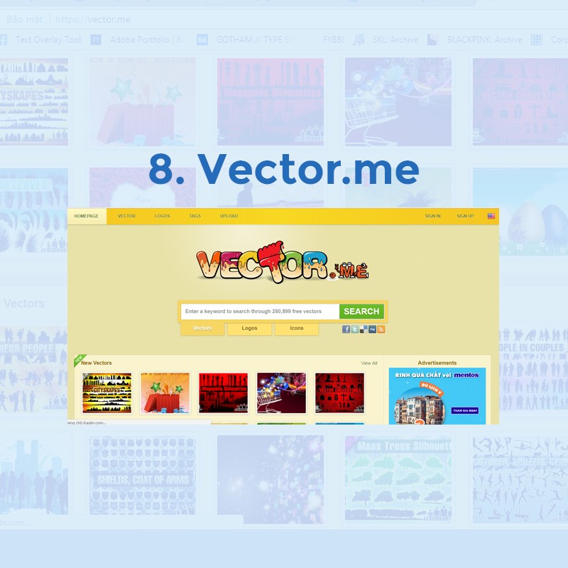 8 Website cung cấp vector miễn phí cho Designer