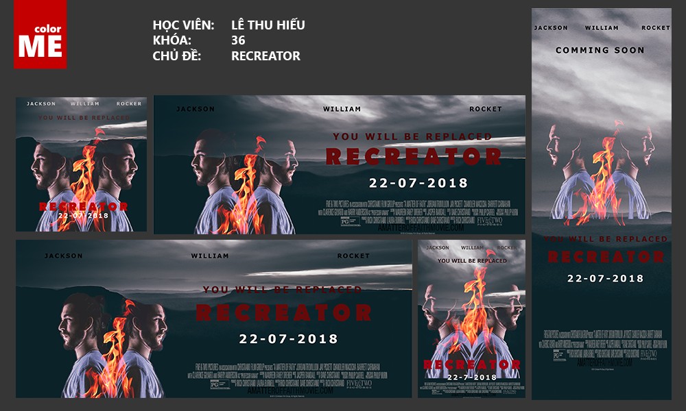 Bài tập cuối khóa Photoshop - Lê Thu Hiếu