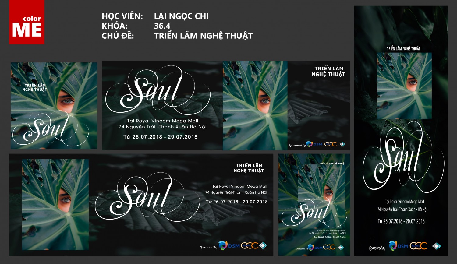 MOCKUP Cuối kì: Triển lãm nghệ thuật 