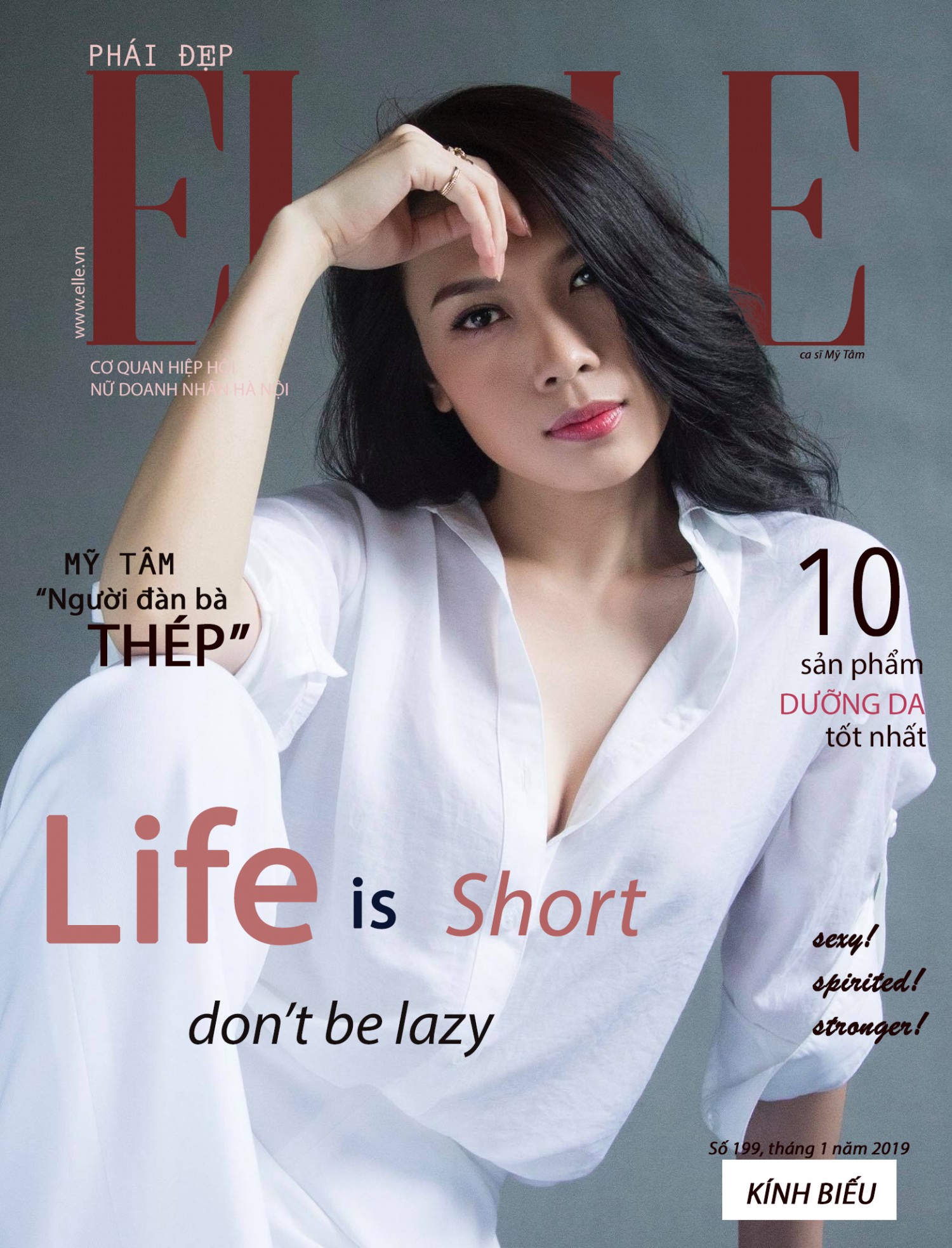 Bìa tạp trí elle