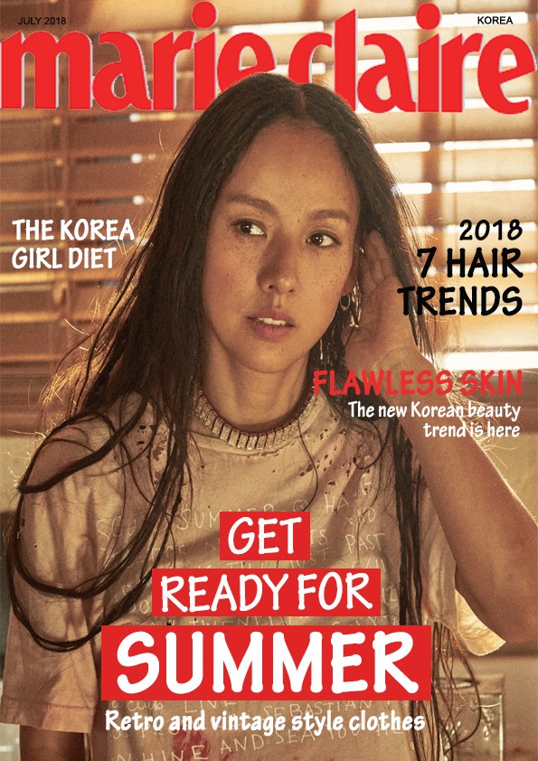 Bìa tạp chí Marie Claire