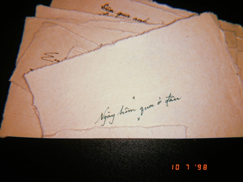 Dó giấy dó & cursive