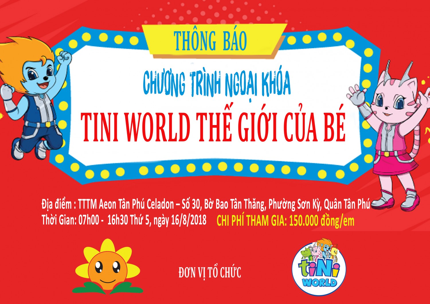 Poster for Event