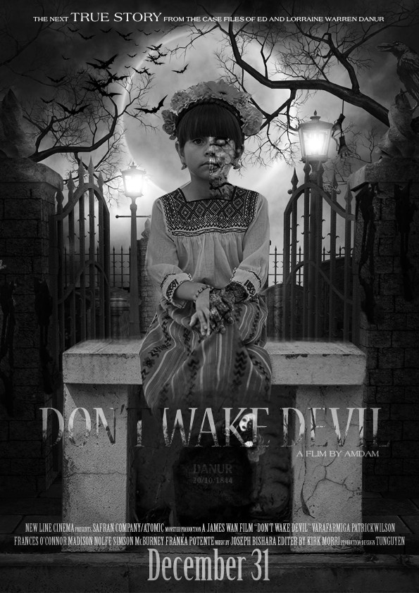 Poster BTCK - Chủ đề Poster phim kinh dị    Don  t wake devil   