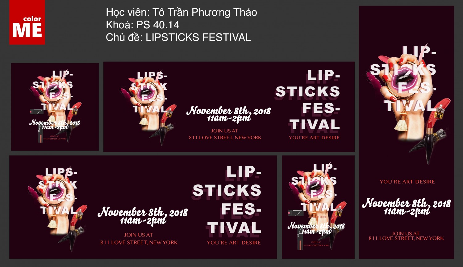 Mock Up Poster Cuối Kỳ