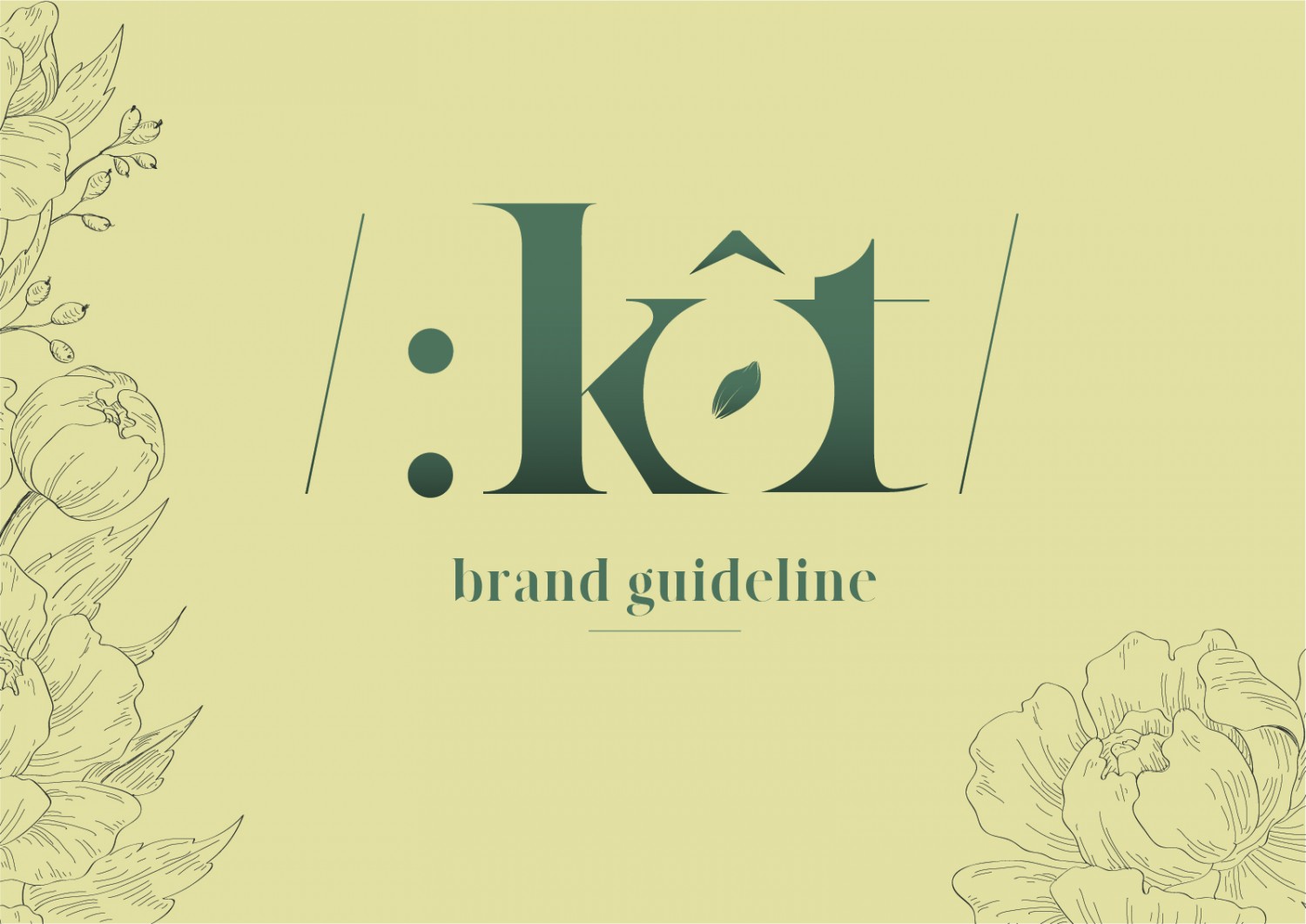 [BTCK] BRAND GUIDELINES 