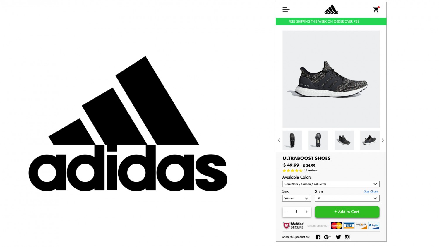Adidas Card