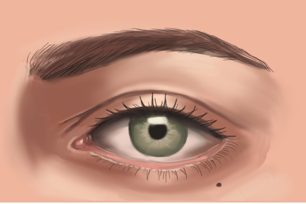 Digital Painting - Mắt