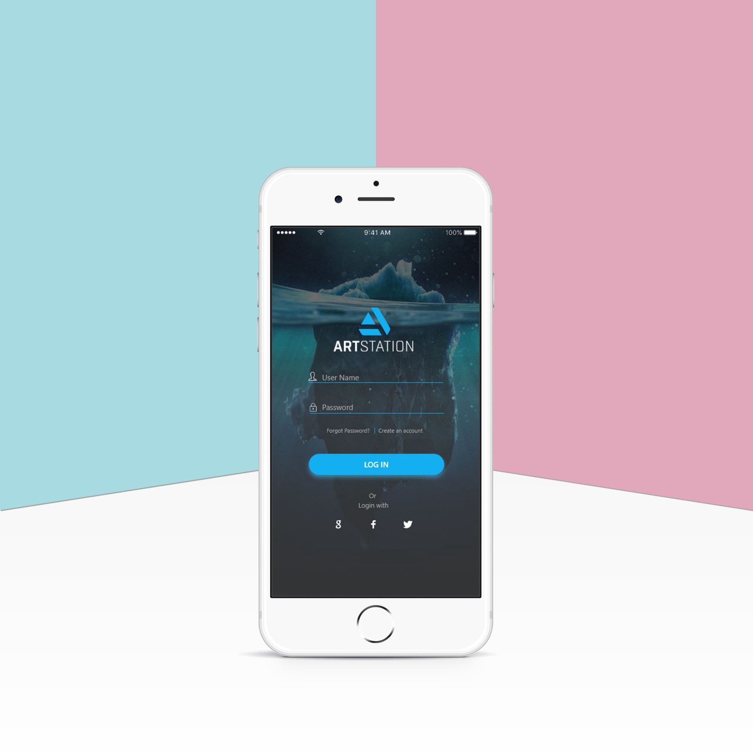 BTVN2: Thiết kế Screen Login