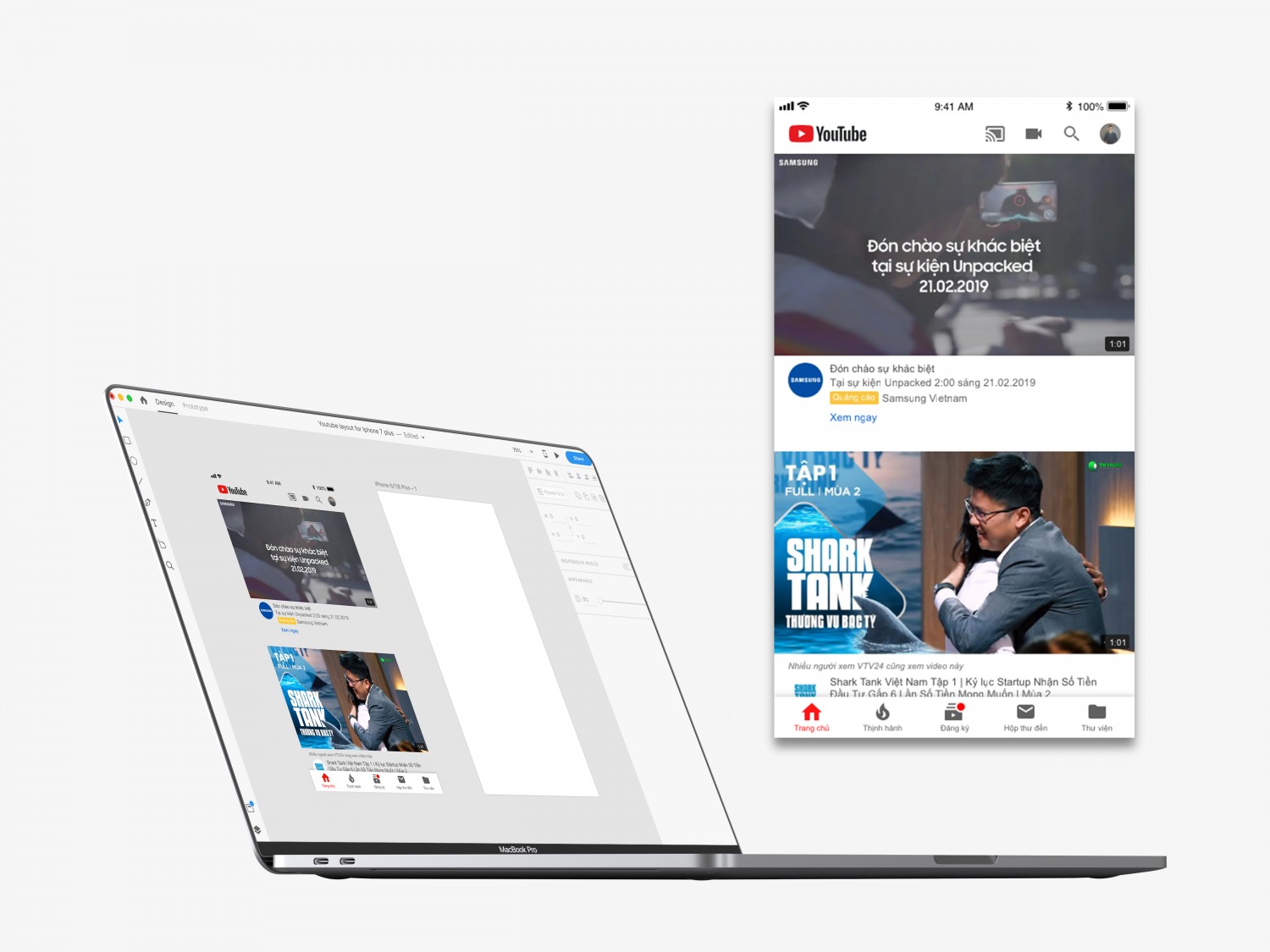 ReDesign Youtube Layout For Iphone 7 Plus | UX  UI Session 1 Homework