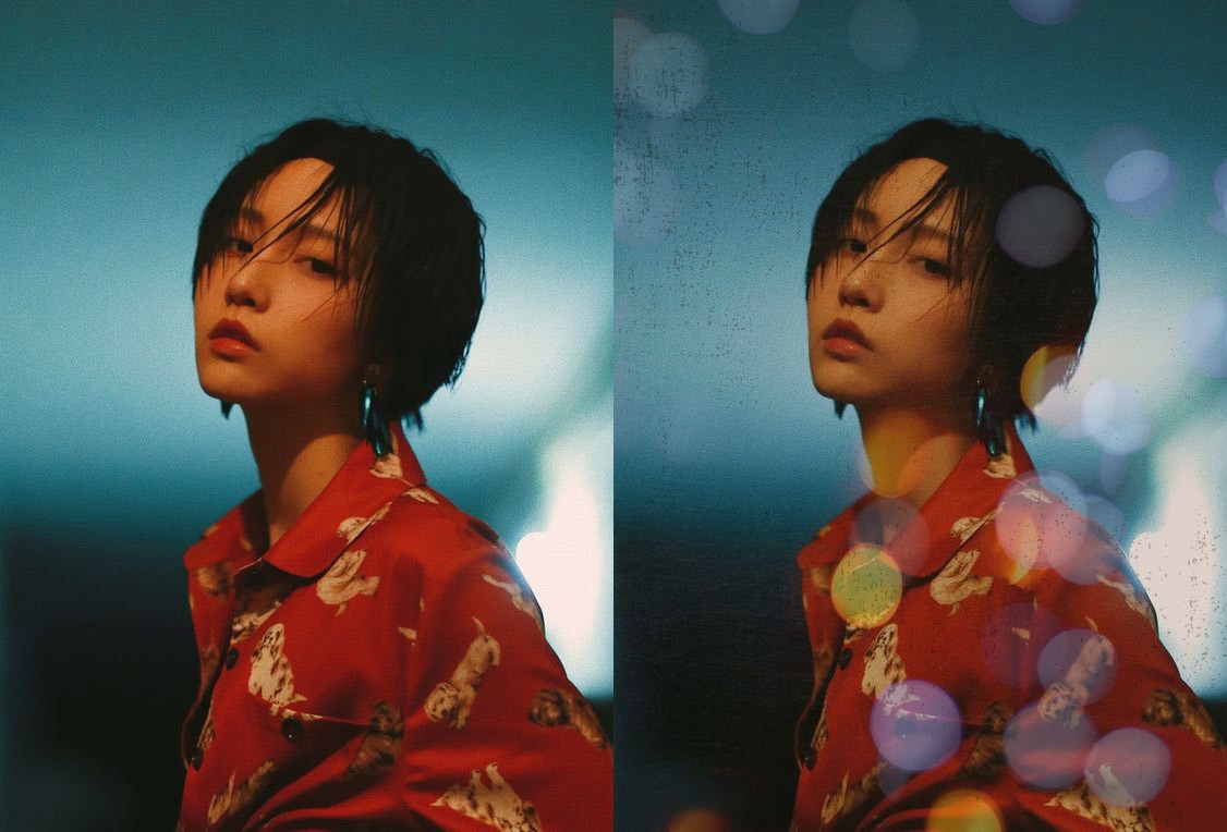 Retouch before & after